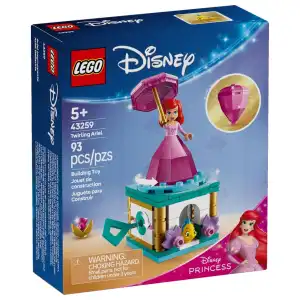 LEGO Disney 43259 Twirling Ariel 93 Pcs miniatura 2